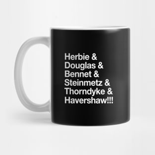 Herbie - Original “&” List (White on Black) Mug